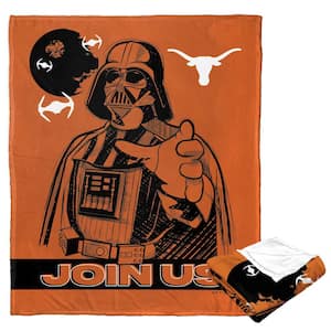 NCAA Star Wars Cobranding Influence Texas Blanket Silk Touch Blanket