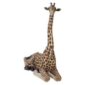 Baby Giraffe Lying Statues
