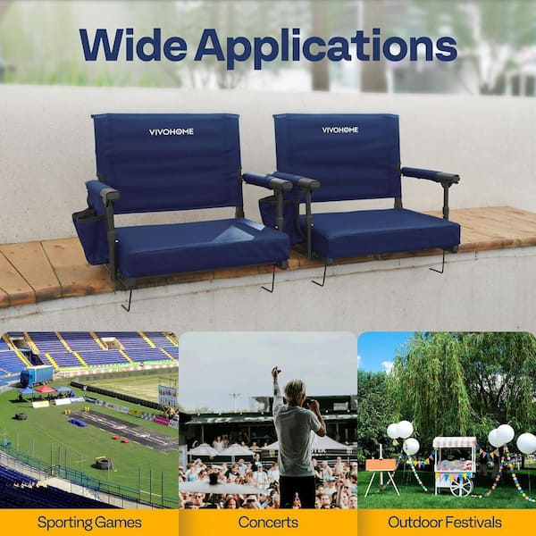 Stadium Seat Cushion Dragosum Stadium Seats With Back Support