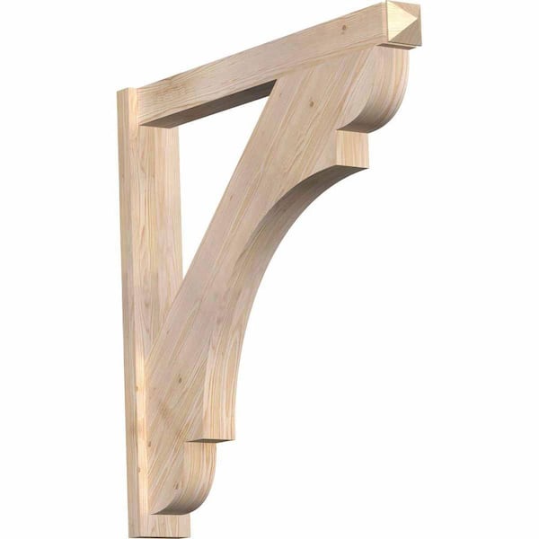 Ekena Millwork 6 in. x 42 in. x 42 in. Olympic Arts and Crafts Smooth Douglas Fir Outlooker