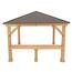 Yardistry Meridian 12 ft. x 12 ft. Premium Cedar Outdoor Patio Shade ...