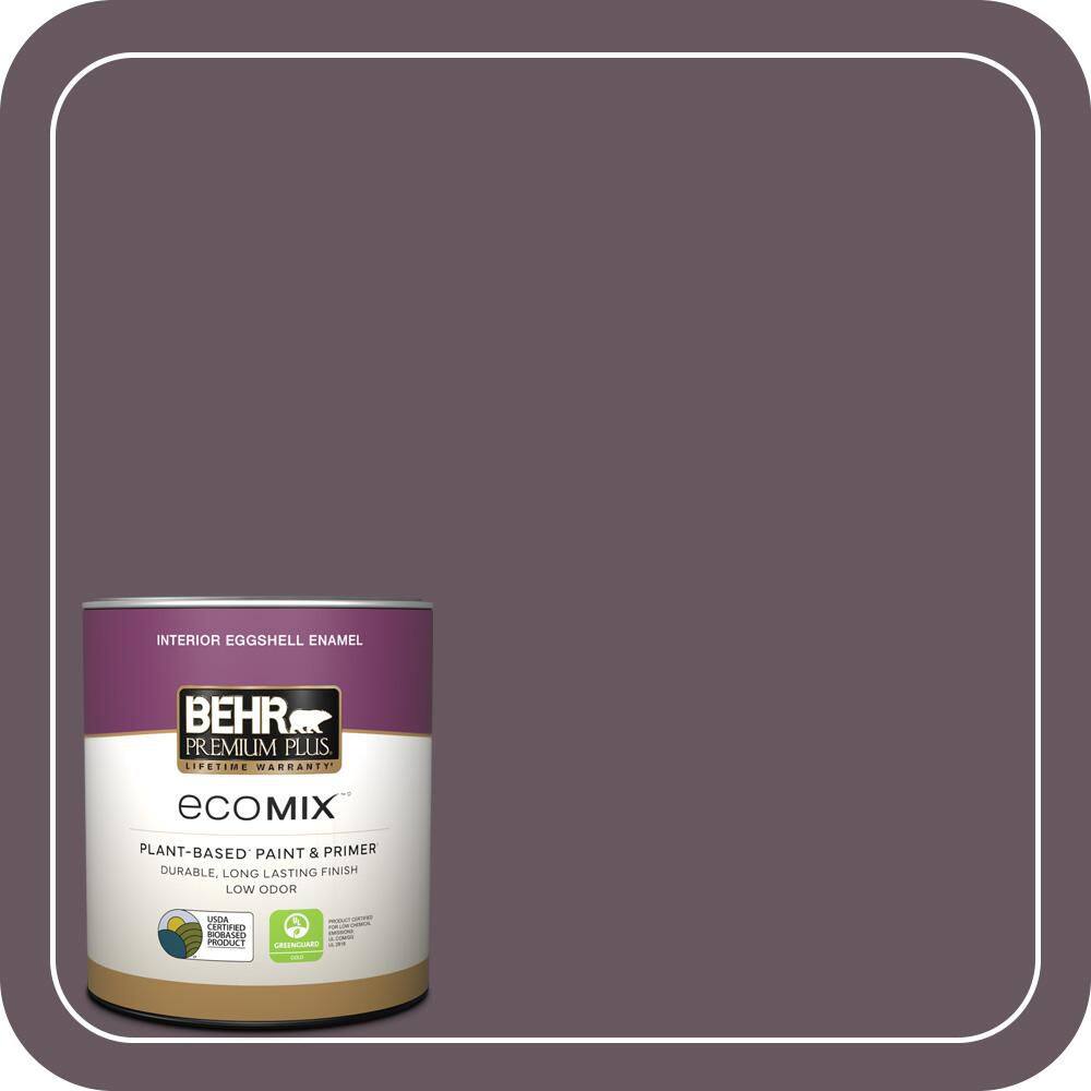 1 qt. #N100-6 Urban Legend Eggshell Enamel EcoMix Plant-Based Interior Paint & Primer price history on PriceWatchPro