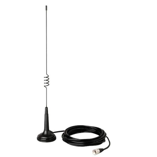 Cobra 18.5 in. Magnetic Mount 25-Mile Range UHF CB Outdoor Antenna