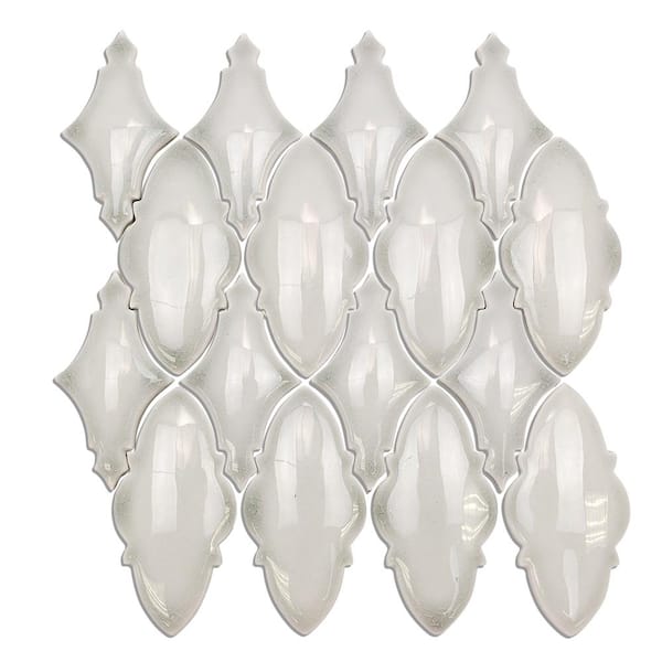 Ivy Hill Tile Delphi Valor Tundra 3 in. x 0.39 in. Glazed Ceramic Mosaic Tile Sample