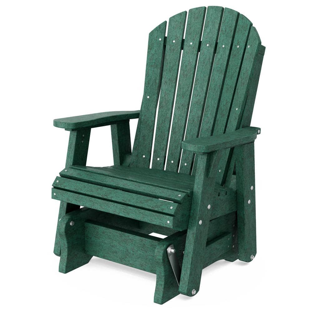 Heritage 1-Person Turf Green Plastic Outdoor Glider price history on PriceWatchPro