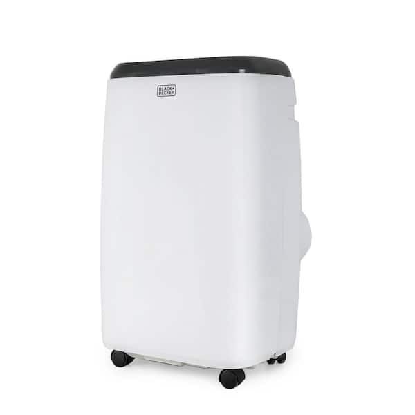 BLACK+DECKER BPP 6000 BTU Cooling Rating (DOE) Portable Air Conditioner Cools 450 sq. ft. with Remote Control in White