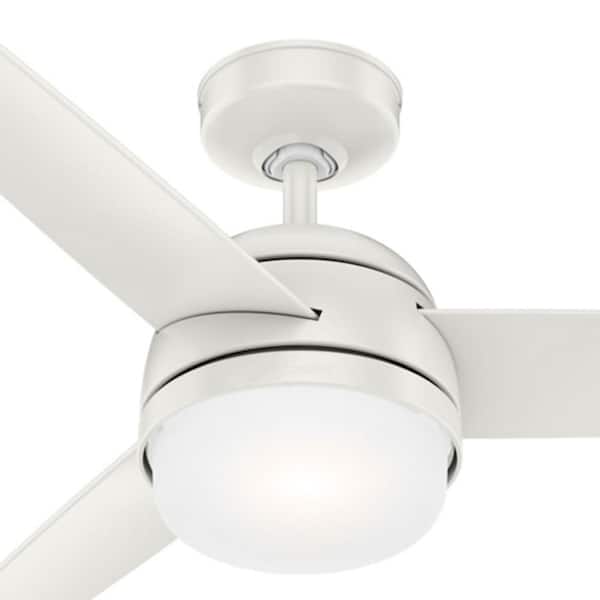 Hunter - Midtown 48 in. LED Indoor Ceiling Fan with Light and Remote Control