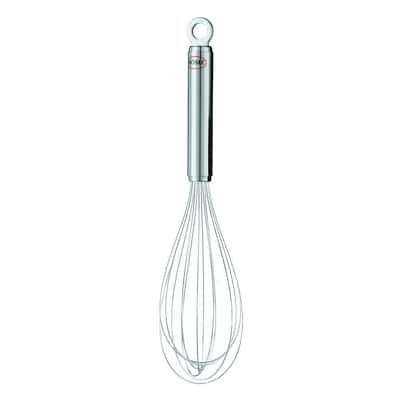 ExcelSteel 12 in. Professional Gold Heavy Duty Whisk with Grey Handle 250 -  The Home Depot