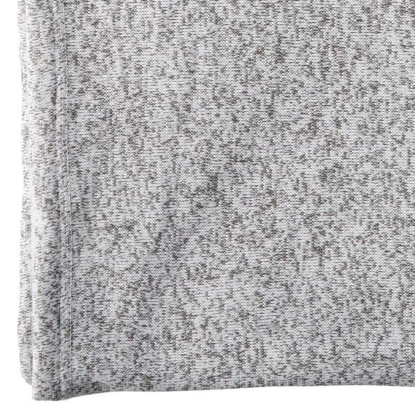 The Company Store Sweatshirt Knit Koala Gray Reversible Throw