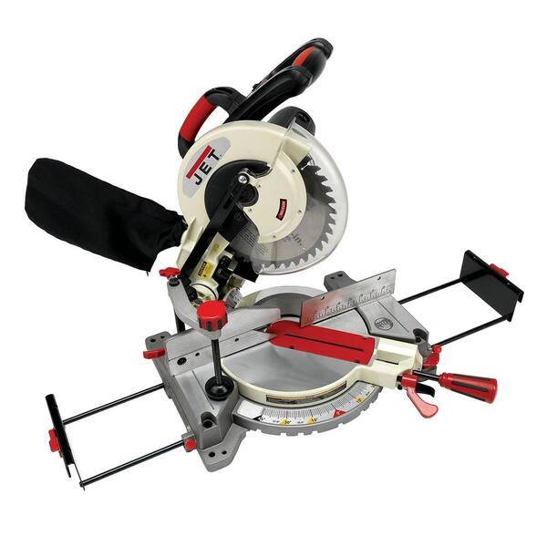 Jet 10 in. Corded Compound Miter Saw with Laser 15-Amp JMS-10CMS