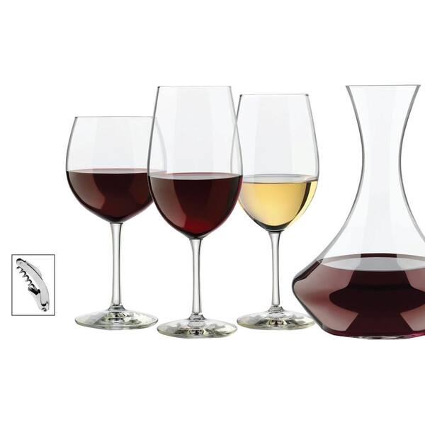 Libbey Vineyard Reserve Wine Glasses and Pitcher in Clear (Set of 14)