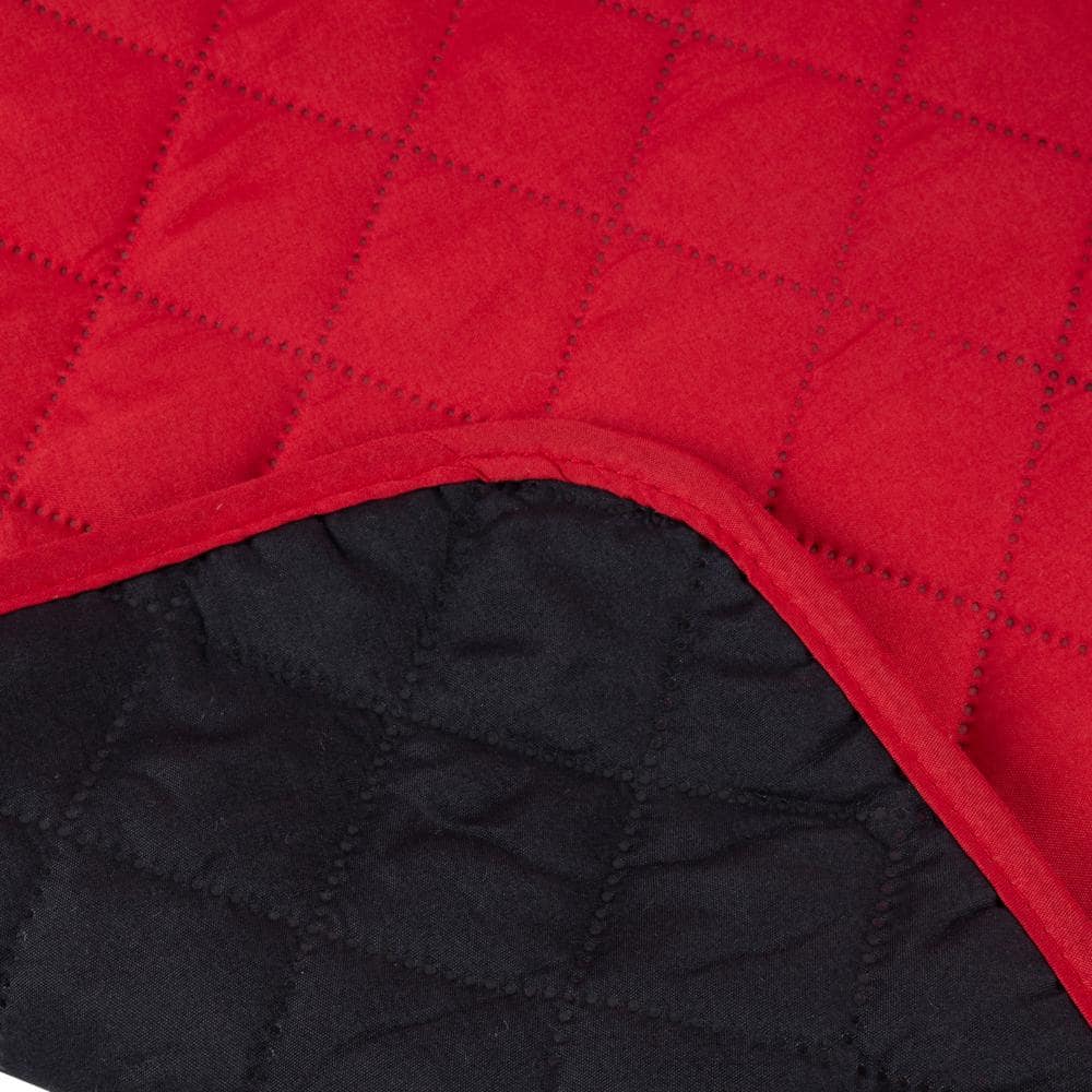 Ruby Red Quilted Puff Recliner Chair Protector