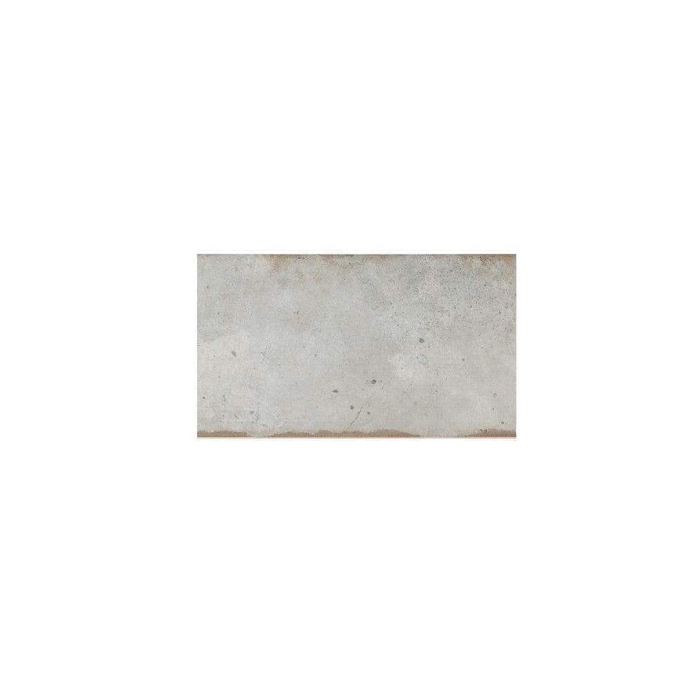 Take Home Tile Sample - Reina Steel Gray 4 in. x 6 in. Gloss Subway Ceramic price history on PriceWatchPro