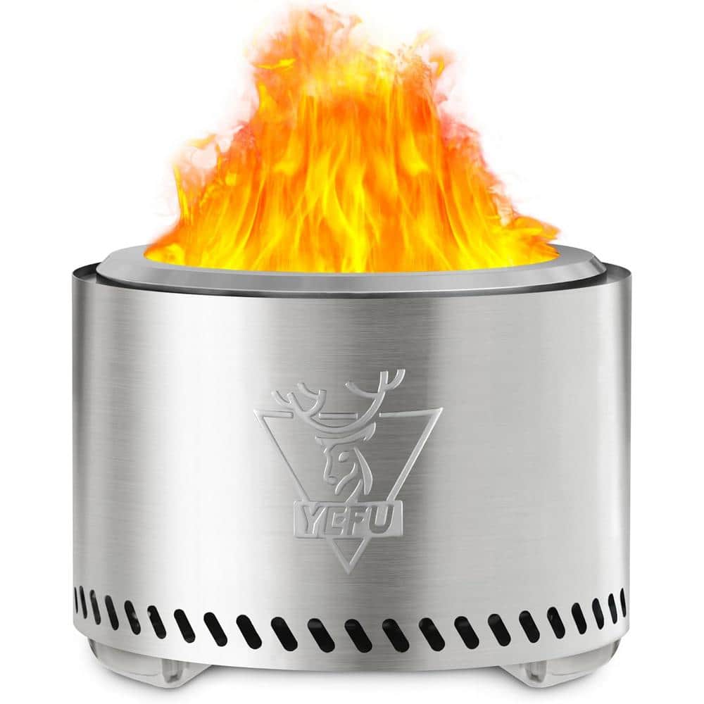 Stainless Steel Solo Smokeless Fire Pit Amazon Mximu 19 Stainless