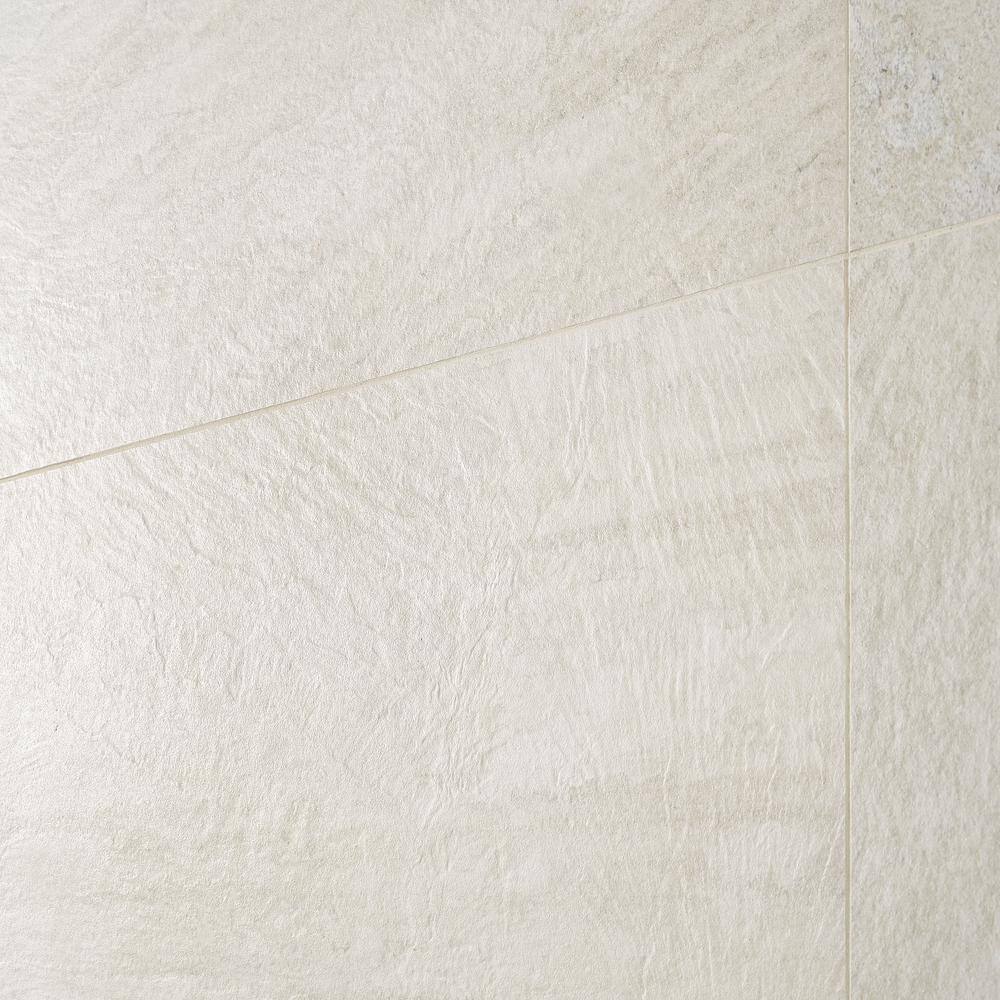 SkyTech 24" x 48" Beige Matte Porcelain Stone Look Tile