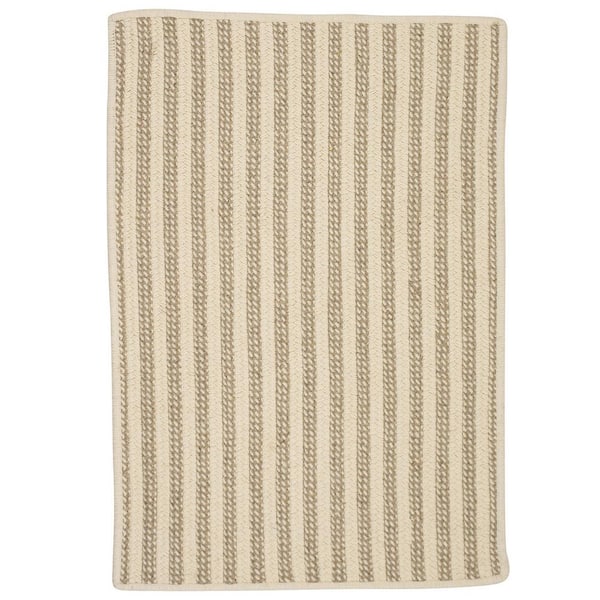 Home Decorators Collection Virginia Natural 6 ft. x 9 ft. Rectangle Braided Area Rug
