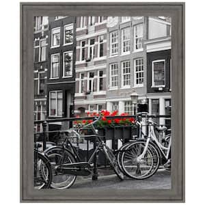 Regis Barnwood Grey Narrow Wood Picture Frame Opening Size 16 x 20 in.
