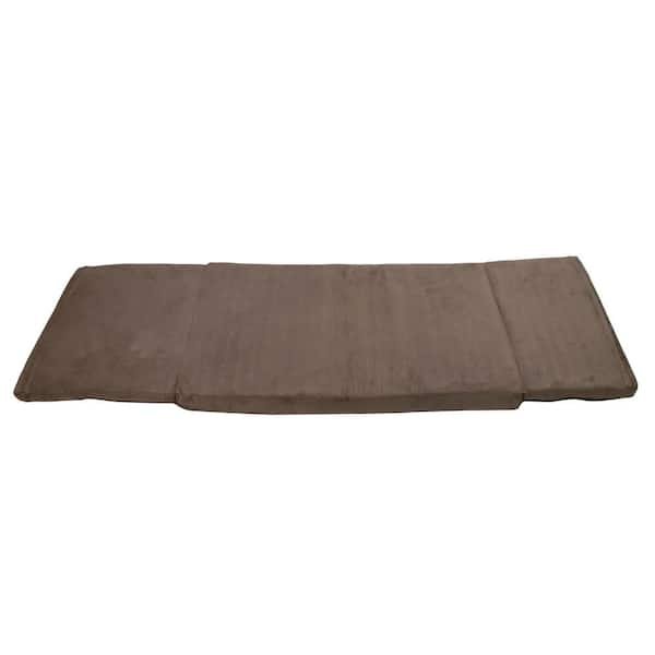 Loungie Cloudy Brown Bean Bag Lounger Chair Convertible Nylon Foam Sleeper  BB143-28BN-HD - The Home Depot