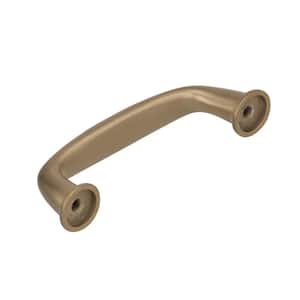Kane 3 in. (76mm) Classic Golden Champagne Arch Cabinet Pull