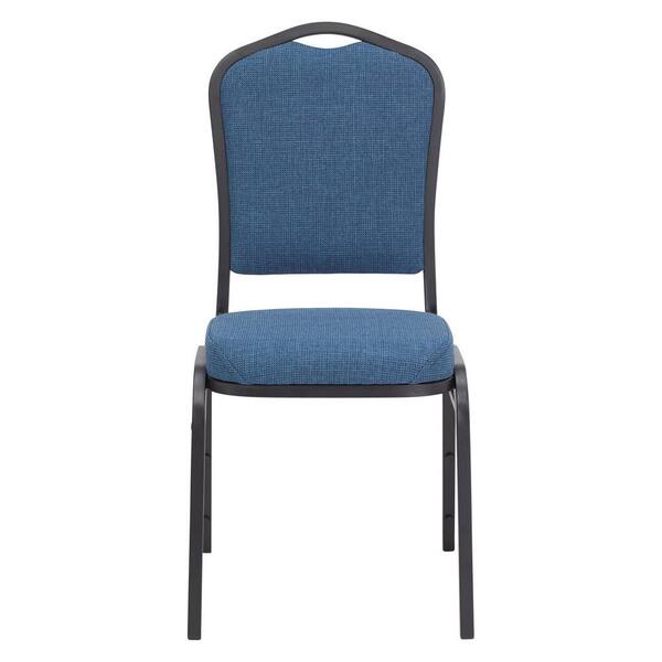 Upholstered discount stacking chairs