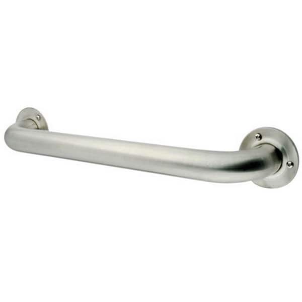 Commercial Grade 24 in. x 1-1/2 in. Grab Bar in Brushed Nickel