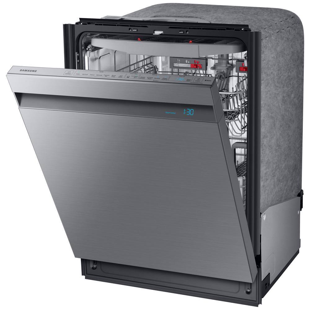 Stainless Steel Smart Built-In Dishwasher with Wi-Fi and 3 Racks