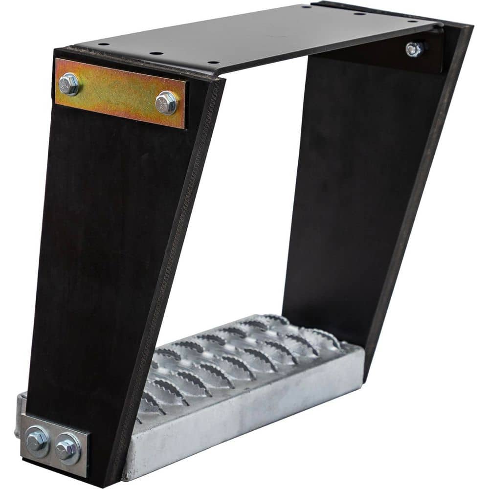 Flexible Rubber Step with Galvanized Steel Diamond Deck-Span Tread - 12x13 Inch price history on PriceWatchPro