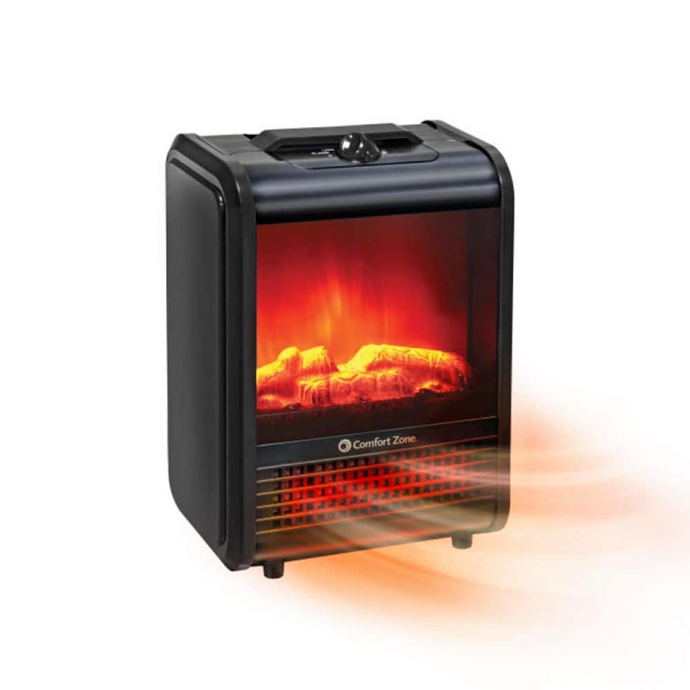 Comfort Zone 1200-Watt Electric Ceramic Space Heater with Carry Handle