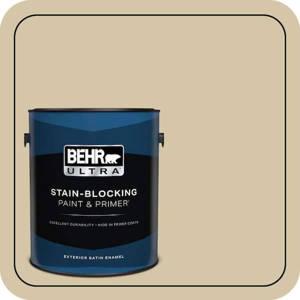 BEHR ULTRA 1 gal. #PPF-23 Welcome Walkway Satin Enamel Exterior Paint & Primer