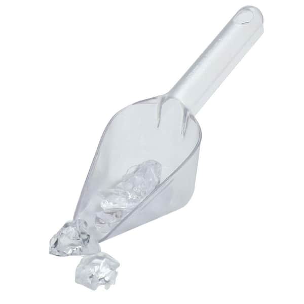 Carlisle 6 oz. Polycarbonate Bar Ice Scoop in Clear (12-Pack) 430607 - The  Home Depot