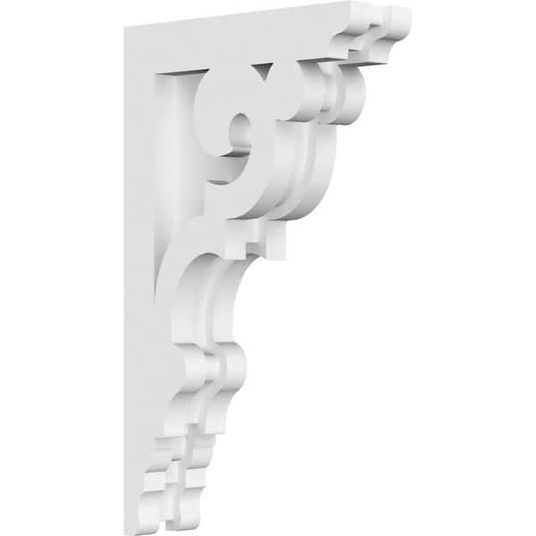 Ekena Millwork Preston 1.5 in. W x 11 in. H x 6.5 in. D Signature Urethane Polyurethane Corbel