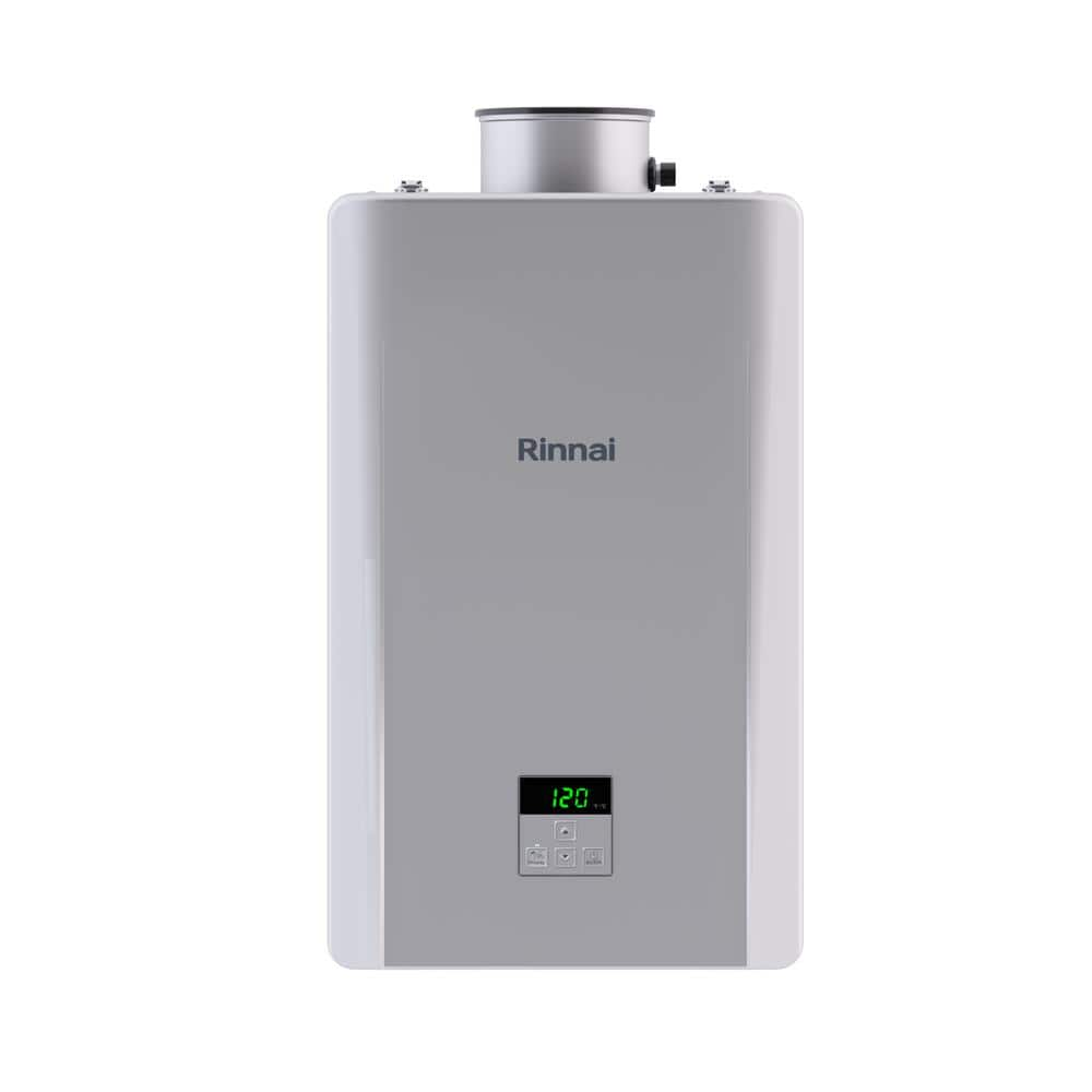 Rinnai High Efficiency Non-Condensing 5.3 GPM Residential 140,000 BTU  Interior Propane Gas Tankless Water Heater RE140iP - The Home Depot