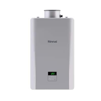 High Efficiency Non-Condensing 9.8 GPM Residential 199,000 BTU Interior Natural Gas Tankless Water Heater