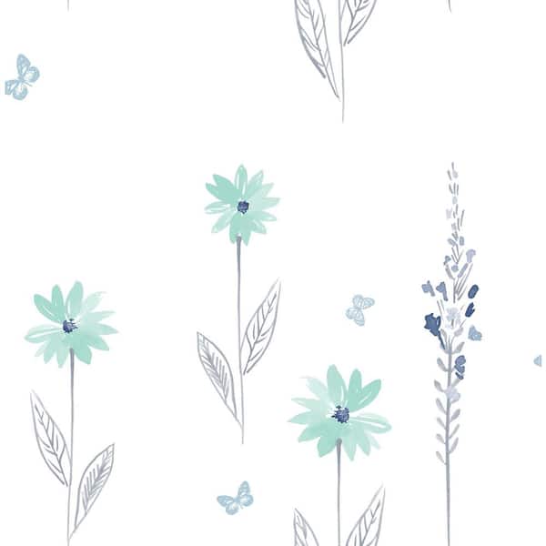 Daisy Field Paper Strippable Roll (Covers 56 sq. ft.)