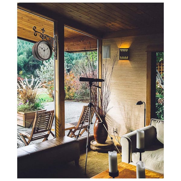 double sided outdoor thermometer