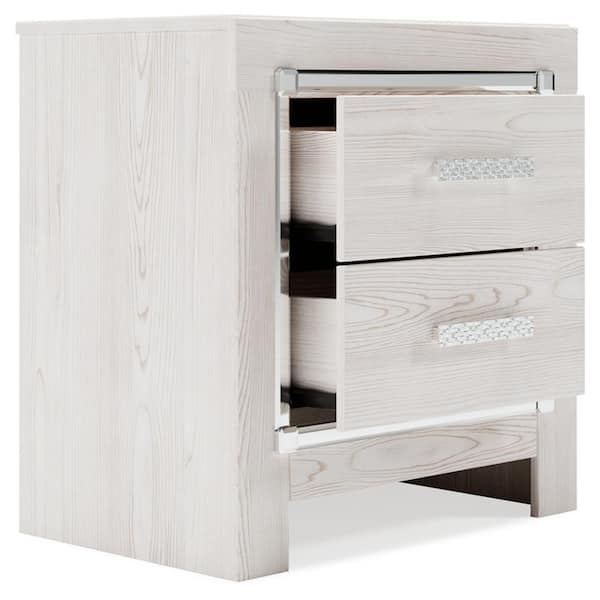 Signature DESIGN BY ASHLEY Altyra White 2 Drawer 23.66 in. W