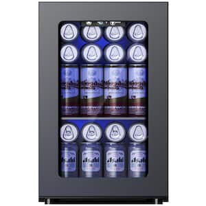 SIMZLIFE 11 in. Single Zone 6-Wine Bottles and 24-Cans Beverage