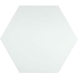 Heksa White 7.87 in. x 9.25 in. Matte Porcelain Floor and Wall Tile (9.93 sq. ft./Case)