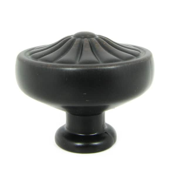 Stone Mill Hardware Darlington 1-1/4 in. Oil Rubbed Bronze Round Cabinet Knob