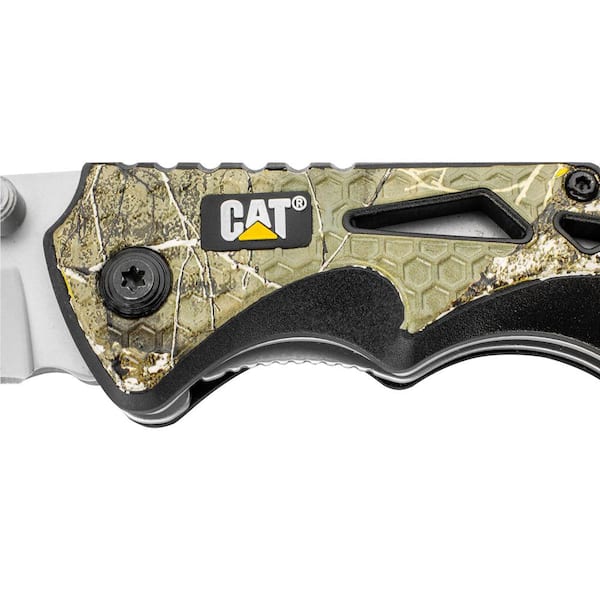 Cat 2 Piece Multi-Tool and Knife Gift Box Set with Real Tree Camo - 240358  