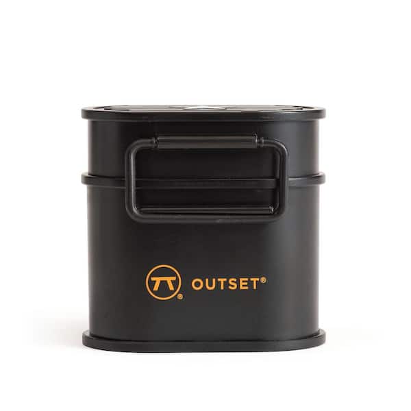 Outset Stainless Steel Bullet Whiskey Chiller with Ammo Case
