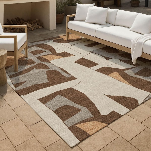 Addison Rugs Chantille Machine Washable Indoor/Outdoor Abstract