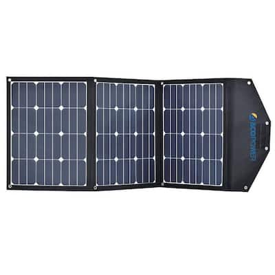 ACOPower 100-Watt Monocrystalline Portable Off Grid Solar Panel Kit ...
