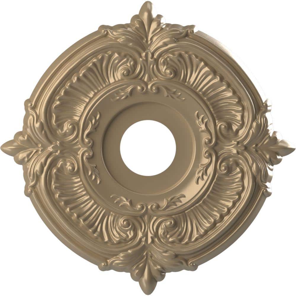 16 in. O.D. x 3-1/2 in. I.D. x 1 in. P Attica Thermoformed PVC Ceiling Medallion in Universal Metallic Champagne Mist price history on PriceWatchPro