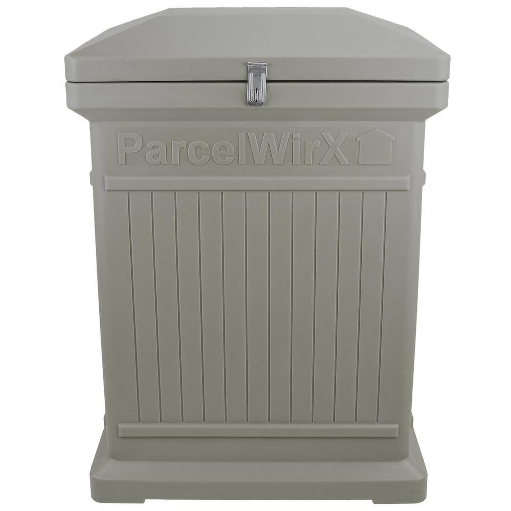 Prestige Pewter Lockable Plastic Package Delivery Box