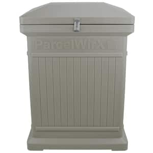 ParcelWirx Prestige Pewter Vertical Lockable Package Delivery Box