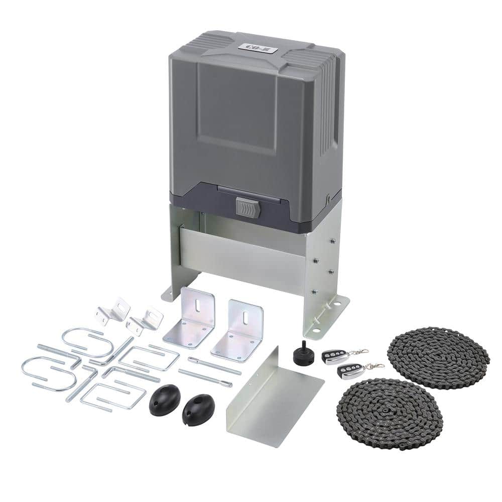 DOORADO Automatic Sliding Gate Opener Kit with Infrared Sensors for