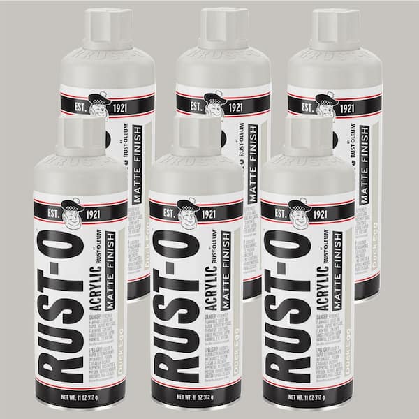 11 oz. Rust-O Matte Duck Egg Spray Paint (Case of 6)