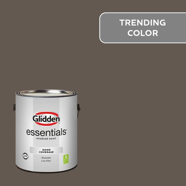 Glidden Essentials 1 gal. PPG1019-7 Intrigue Semi-Gloss Interior Paint ...