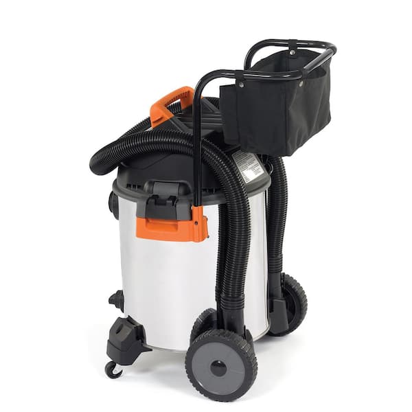16 Gallon Stainless Steel Wet/Dry Vac With Cart